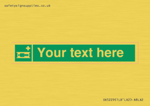 Custom Stretcher Sign